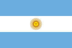 Teamfoto für Argentinien