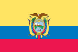 Teamfoto für Ecuador