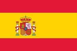 Teamfoto für Spanien
