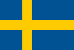 Teamfoto für Schweden