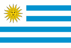 Teamfoto für Uruguay